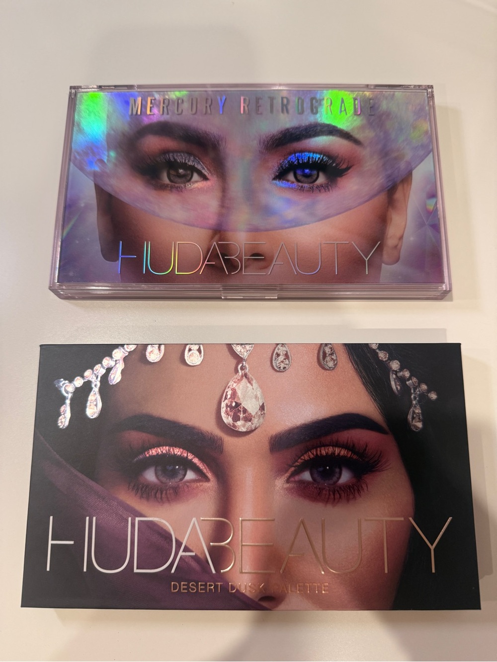 Huda Beauty Eye shadow palettes